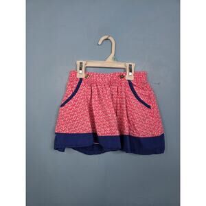 Gymboree Pink And Blue Anchor Skort Size 5